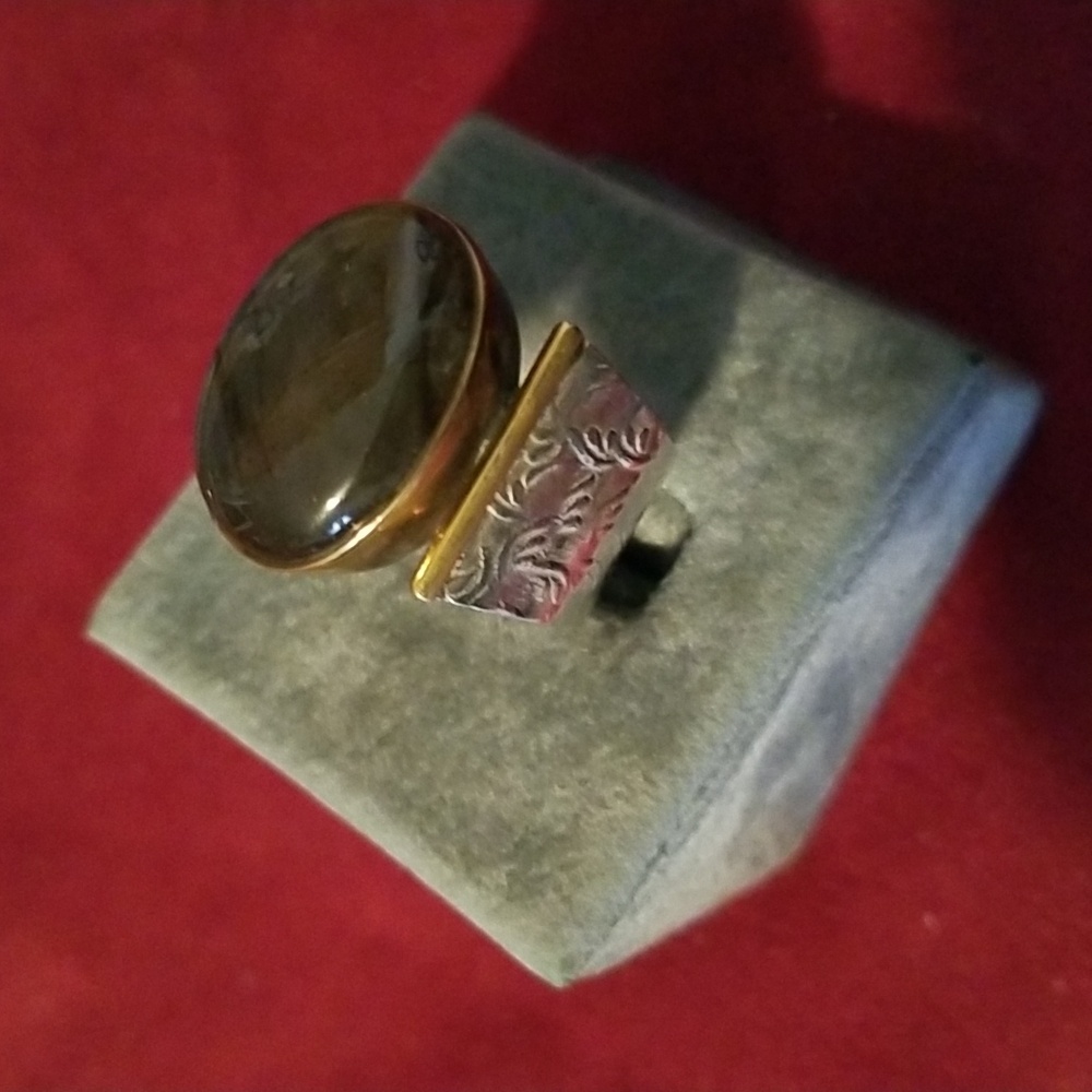 Sterling Laborderite Ring - Picture 2 of 9